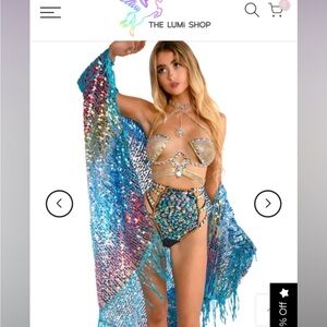 Lumi mermaid festival outfit